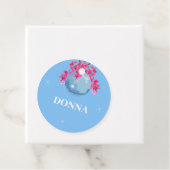 Étiquettes Cadeau Balise Dancing Queen Bachelorette Nom (En situation)