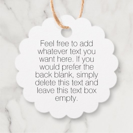 Étiquettes Cadeau Balise de accrochage Pastel Iridescente (Dos)