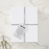 Étiquettes-cadeau Balise de bijoux de chemise de chandelle maison (Avec de la ficelle)