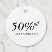 Étiquettes Cadeau Balise de blocage de vente de produit (Dos)