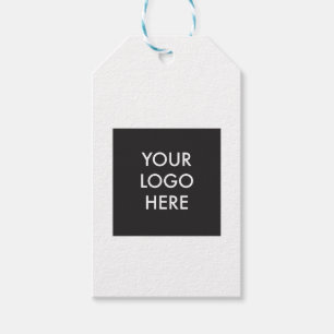 Étiquettes-cadeau Balise de blocage du logo personnalisé, marketing