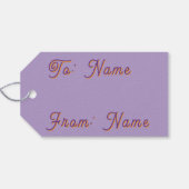 Étiquettes-cadeau Balise de cadeau Boo You (Dos (Horizontal))