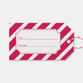 Étiquettes-cadeau Balise de cadeau de Noël drôle ou coquin (Devant (Horizontal))