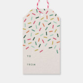 Étiquettes-cadeau Balise de cadeaux Fabriqué avec amour - Pine (Dos)