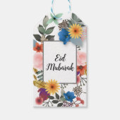 ÉTIQUETTES-CADEAU BALISE DE CONCEPTION FLORALE PERSONNALISABLE (Devant)