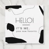 Étiquettes Cadeau Balise de conditionnement Abstrait pour l'entrepri (Devant)