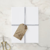 Étiquettes-cadeau Balise de journalisation de script romantique (Avec de la ficelle)