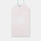 Étiquettes-cadeau Balise de Merci d'anniversaire de la fille mignonn (Dos)