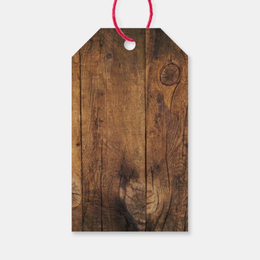 Étiquettes-cadeau Balise de Merci Mariage de automne Citrouille rust (Dos)