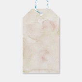 Étiquettes-cadeau Balise de Merci pour l'amour du café (Dos)