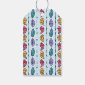 Étiquettes-cadeau Balise de Merci tribal mignon Boho (Dos)