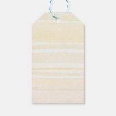 Étiquettes-cadeau Balise de Pâques Jaune (Dos)