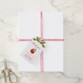 Étiquettes-cadeau Balise de préférence Baby shower de pomme automne (Avec de la ficelle)