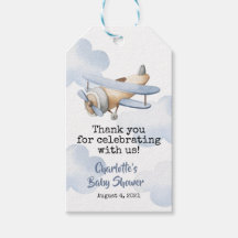 Balise de préférence de Baby shower d'avion