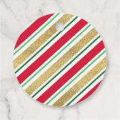 Étiquettes Cadeau Balise de préférence de la bombe de cacao chaud (Dos)