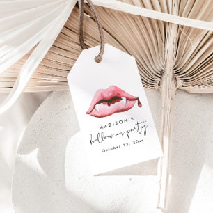 Étiquettes-cadeau Balise de préférence de la fête d'Halloween