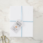 Étiquettes-cadeau Balise de préférence du Baby shower citrouille (Avec de laficelle)