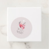 Étiquettes Cadeau Balise de préférence du Baby shower de papillon de (En situation)