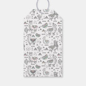 Étiquettes-cadeau Balise de préférence du Baby shower Llama Mama (Dos)
