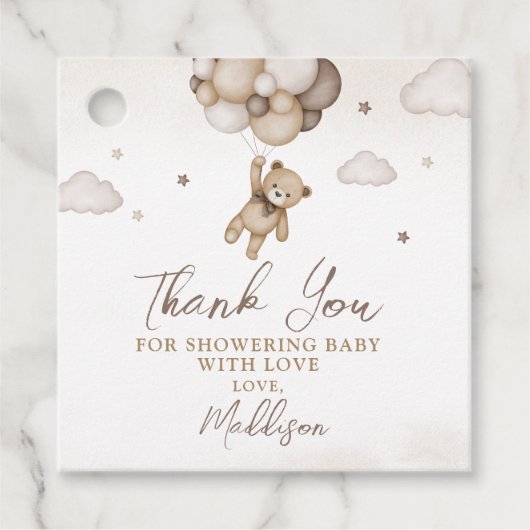 Étiquettes Cadeau Balise de préférence du Carré d'attente rapide (Devant)