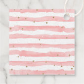 Étiquettes Cadeau Balise de préférence du petit Baby shower Citrouil (Dos)