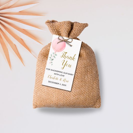 Étiquettes-cadeau Balise de préférence pour la douche pour bébé / Me