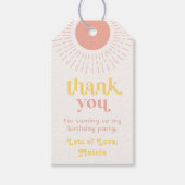 Étiquettes-cadeau Balise de préférence pour la fête d'anniversaire d (Devant)