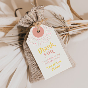 Étiquettes-cadeau Balise de préférence pour la fête d'anniversaire d