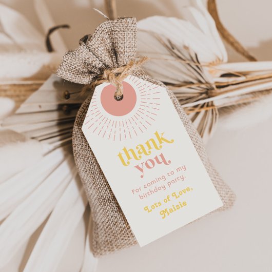 Étiquettes-cadeau Balise de préférence pour la fête d'anniversaire d