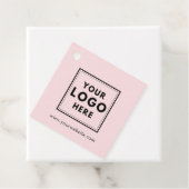 Étiquettes Cadeau Balise de prix professionnel logo (En situation)