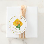 Étiquettes Cadeau Balise de suspension de miel simple à la menthe de (En situation)