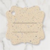 Étiquettes Cadeau Balise de suspension du sirop d'érable (Devant)