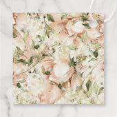 Étiquettes Cadeau Balise de suspension florale (Dos)