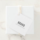 Étiquettes Cadeau Balise de suspension florale (En situation)