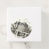 Étiquettes Cadeau Balise Description de la benne de miel (En situation)