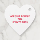 Étiquettes Cadeau Balise Favor - Soyez ma Saint Valentin ? (Dos)