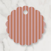 Étiquettes Cadeau Balise Favoriser le Merci (Dos)