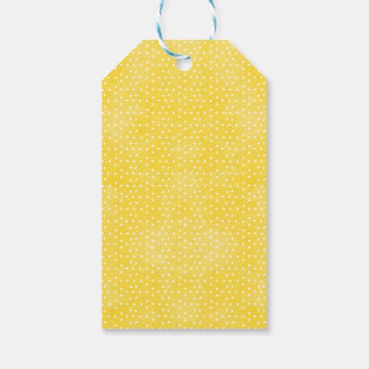 Étiquettes-cadeau Balise Favorite Baby shower à thème citron (Dos)