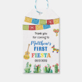 Étiquettes-cadeau Balise Fête d'anniversaire de la première fête Fav (Devant)