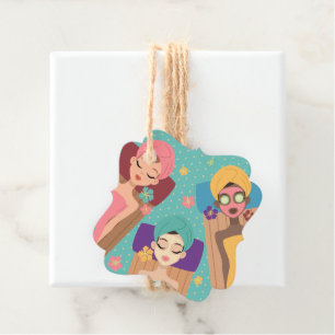 Étiquettes Cadeau Balise Fête spa Favoriser