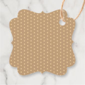 Étiquettes Cadeau Balise Fête spa Favoriser (Dos)