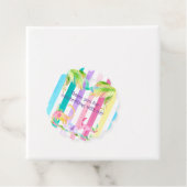 Étiquettes Cadeau Balise Fille Rose Dinosaur Favoriser (En situation)