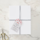 Étiquettes-cadeau Balise Fraise Favoriser | Fraises (Avec de la ficelle)