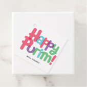 Étiquettes Cadeau Balise Fun Happy Purim (En situation)