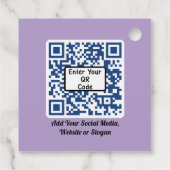 Étiquettes Cadeau Balise GraceMark Hang avec code QR (Dos)