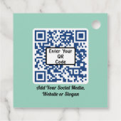 Étiquettes Cadeau Balise GraceMark Hang avec code QR (Dos)
