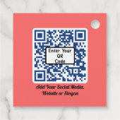 Étiquettes Cadeau Balise GraceMark Hang avec code QR (Dos)