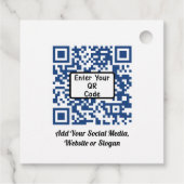 Étiquettes Cadeau Balise GraceMark Hang avec code QR (Dos)