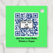Étiquettes Cadeau Balise GraceMark Hang avec code QR (Dos)
