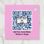 Étiquettes Cadeau Balise GraceMark Hang avec code QR (Dos)